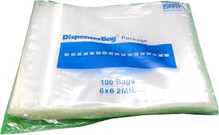 100 Ziplock Bags 6x9 Clear 2mil Poly Reclosable Bag 6" X 9" Zip Lock 100 Pieces (E14)