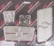 Billet Specialties Pedal Kits, Grooved