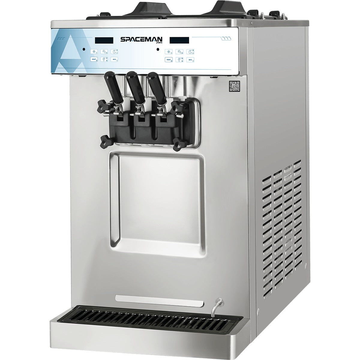 Spaceman Soft Serve Ice Cream Machine, 25.4 qt., 208-230V - 38 1/2"