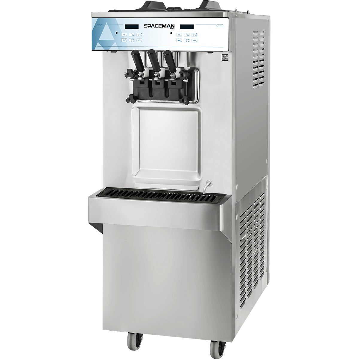 Spaceman Soft Serve Ice Cream Machine, 17 qt., 208-230V - 57 15/16"