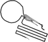 Strong Hand Tools Locking Chain Pliers 10 Inch with 102 Inch Chain, Maximum Load of 200 LB, Heavy Duty Adjustable Chain Clamp for Welding, Automotive, Metalworking, Pipe and Exhaust Repair PFC10102