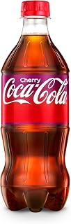 Coca-Cola Cherry Soda Soft Drink Bottle, 20 fl oz