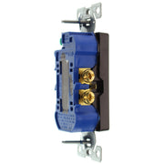 Duplex Decorator Receptacle Outlet by Hubbell – Copper, Brown, Model RRD15STRZ