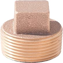 SIAM XNL117-16 1" Plug, Brass, MNPT, 125 PSI