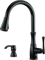 Pfister GT529WH1Y Wheaton Single Control Pull Down Kitchen Faucet
