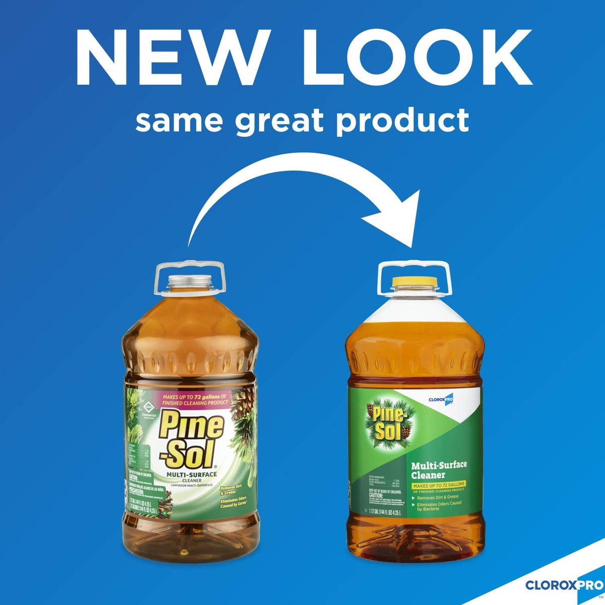Pine-Sol Amber / 144 Fl Oz (Pack of 1) / Pine Scent All-Purpose Cleaners