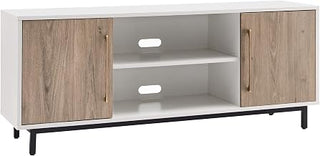 Henn&Hart 58" TV Stand for TVs up to 65", Cloud White
