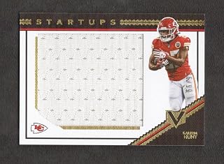 2017 Panini Vertex Startups #ST-17 Kareem Hunt #ST-17 NM Near Mint MEM 16/99