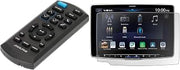 Alpine KAE-HF11DA Screen Protector RUE-4360 Remote Bundle | Anti-reflective KAE-HF11DA screen protector compatible with iLX-F511, bundled with RUE-4360 wireless remote.