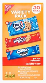 NABISCO Cookie Variety Pack (30 Pk.) Net Wt 61 Ounce,, ()