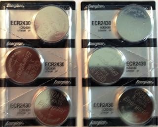 Energizer Watch/Electronic Battery, 3.0 Volts, 2430, 6-Count Pack