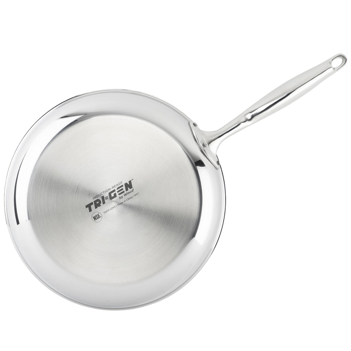 Winco 12" / Non Stick / Silver Woks & Stir-Fry Pans
