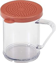 Cambro Camwear 10 Oz Shaker/Dredge w/ Medium Ground Lid
