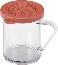 Cambro Camwear 10 Oz Shaker/Dredge w/ Medium Ground Lid