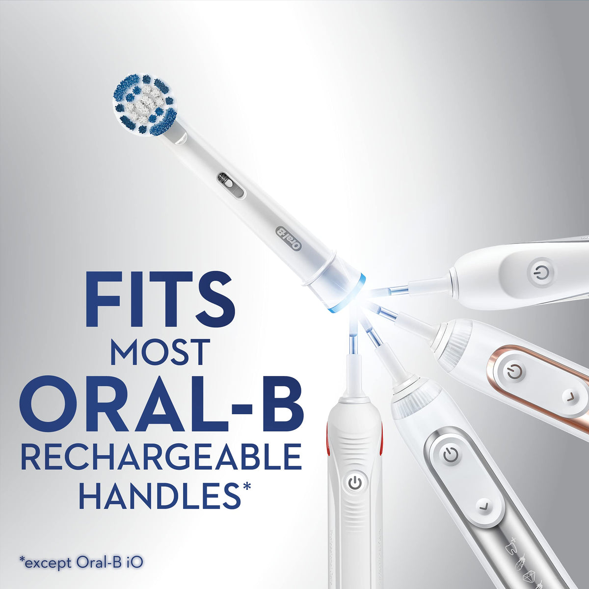 Braun Precision Clean Replacement Toothbrush Heads Pack of by Oral-B – 6 Count (Pack of 1), Plastic, Blue, Pack of 6, Model EB 17-6