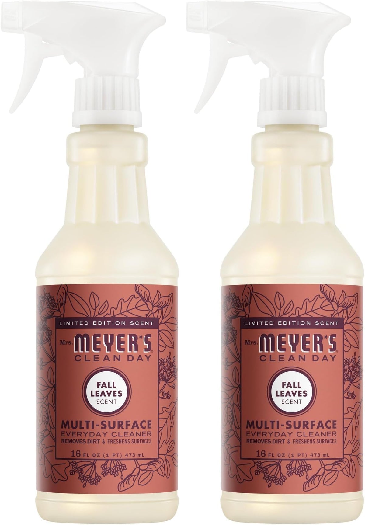 Mrs. MEYER'S 1 / 16 Fl Oz (Pack of 2) / 2 All-Purpose Cleaners