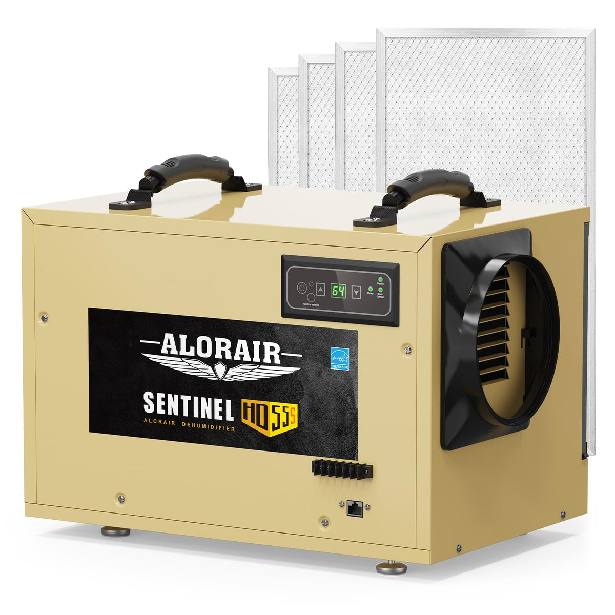 120 PPD Commercial Dehumidifier + MERV-8 Filter Replacement Set by ALORAIR – Commercial Grade