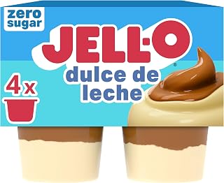Jell-O Pudding Snack Cups, 4 ct, Dulce de Leche