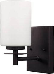 Canarm LTD. IVL363A01ORB Carlton 1 Bulb Vanity Light, Oil Rubbed Bronze