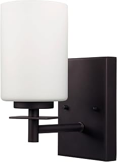 Canarm LTD. IVL363A01ORB Carlton 1 Bulb Vanity Light, Oil Rubbed Bronze