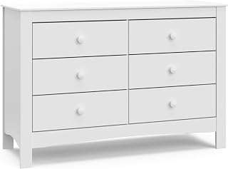 Graco Noah 6-Drawer Dresser, White