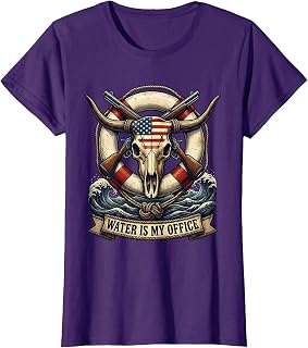Women's Water Is My Office Life Guard Design T-Shirt