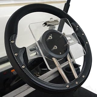 Performance Plus Carts Score Card Holder for Most Custom Golf Cart Steering Wheels