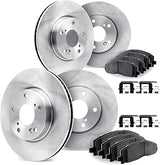 Dynamic Friction Company Brake Kit Fits 2013 BMW 328i | Brake Rotors| 5000 Advanced Brake Pads and Rotors Kit| Hardware| 12.3" Front & 11.8" Rear