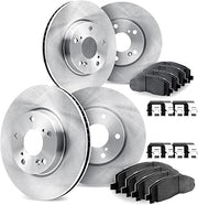 Dynamic Friction Company Brake Kit Fits 2013 BMW 328i | Brake Rotors| 5000 Advanced Brake Pads and Rotors Kit| Hardware| 12.3" Front & 11.8" Rear