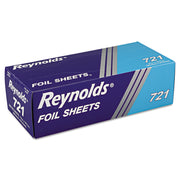721 Interfolded Aluminum Foil Sheets by Reynolds Wrap – 12" Length x 10.75" Width, Aluminum, Silver, Pack of 3000, Model RFP721