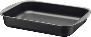 Tramontina 20051/034 Brazil Grill Pan, 13.4 x 10.2 inches (34 x 26 cm), Deep Type, Aluminum, Non-stick (Fluorine Coated), Dishwasher Safe, Gas, Direct Fire, Lightweight, High Heat Transfer, Non-stick
