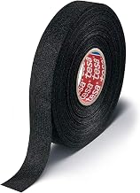 tesa 51608 Black Fuzzy Fleece Interior Wire Loom Harness Tape for VW, Audi, Mercedes, BMW 19 mm X 15 meters
