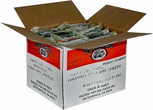 Savor Imports Chopped Collard Greens, 3 Pound, 12 per Case, Ready-to-Cook, Grade A, Frozen, Gluten Free, Kosher