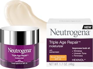 Neutrogena Triple Age Repair Face Moisturizer, SPF 25, 1.7 fl. oz