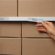 1-1/4" x 48" Label Holder, Clear Strip, 6/Pk