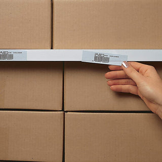 1" x 36" Label Holder by Aigner – Small, White, Model 361006****