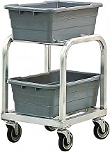 New Age 1264 Heavy Duty Lug Dolly w/ (10)8.5x16x25-in Lug Capacity & 5-in Casters, Aluminum, Each