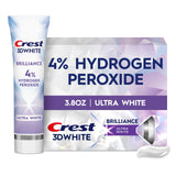 3D White PRO Ultra White Teeth Whitening Toothpaste by Crest – 3.8 Ounce (Pack of 1), Model 30772112533