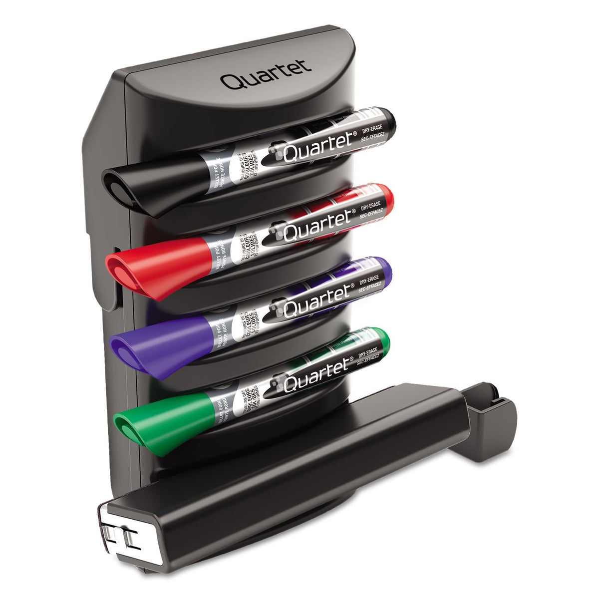 QRT85377 - Quartetreg; Prestige 2 Connectstrade; Marker Caddy – Caddy: 6-1/2"W x 3-1/2"D x 8-1/4"H, Black, Model 1504934