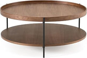 Savoy - Modern Walnut Large Coffee Table
