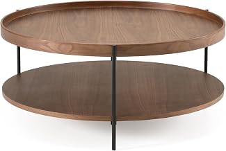 Savoy - Modern Walnut Large Coffee Table
