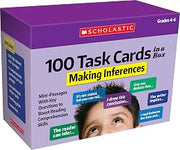 100 Task Cards in a Box: Making Inferences: Mini-Passages With Key Questions to Boost Reading Comprehension Skills