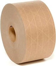 Holland Reinforced Water Activated Kraft Tape, Medium Duty, 3" x 375', Tan, Lot of 8
