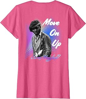 Curtis Mayfield_002_Back Printed T-Shirt