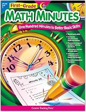 Creative Teaching Press Math Minutes Book, Grade 1 (One Hundred Minutes to Better Basic Skills)