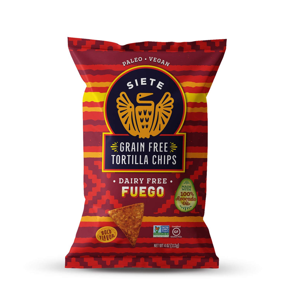 Siete Fuego / 4 Ounce (Pack of 12) / 12 Tortilla