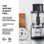 Waring 4Q Food Processor / 4 Quart / Black Food Processors
