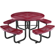 Global Industrial Red / Industrial / 1 Picnic Tables