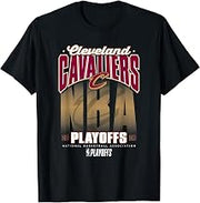 NBA Official 2026 Playoffs Cleveland Cavaliers Fade T-Shirt