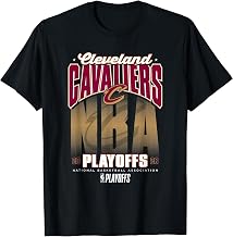 NBA Official 2026 Playoffs Cleveland Cavaliers Fade T-Shirt